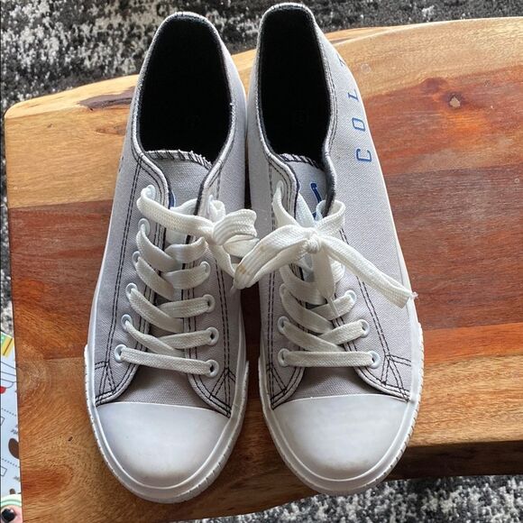 Foco Colts Gray Canvas Sneakers for Men - Picture 6 of 12